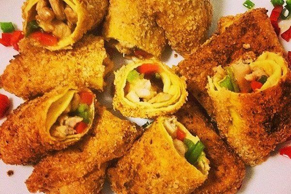 香酥肉卷 香酥肉卷