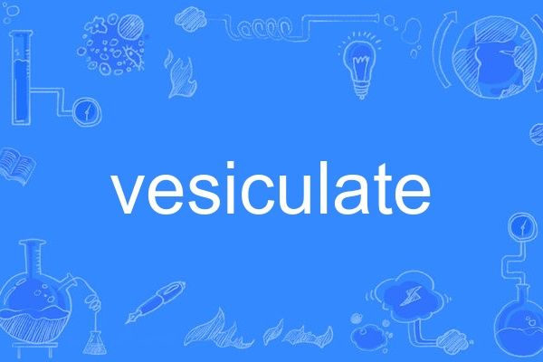 vesiculate vesiculate