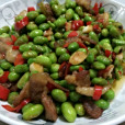 豆子炒肉 豆子炒肉