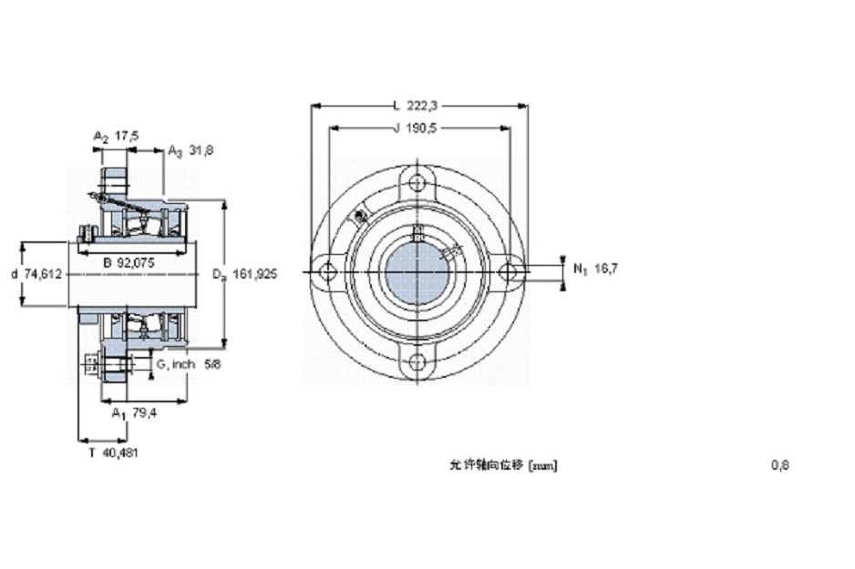 SKF FYRP2.15/16-3軸承 SKF FYRP2.15/16-3軸承