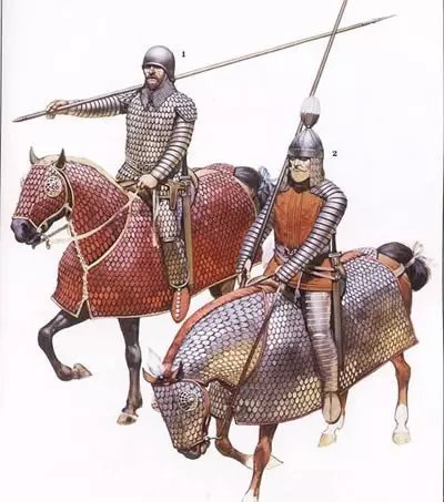 帕提亞軍隊的精華 鐵甲具裝騎兵