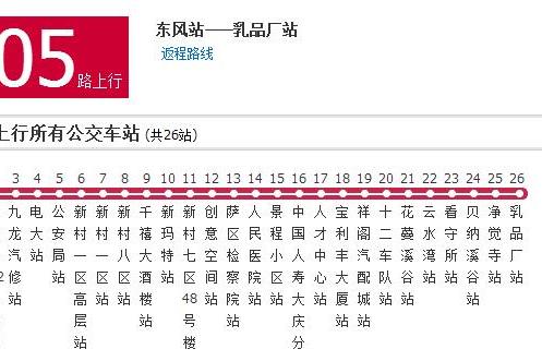 大慶公交105路 大慶公交105路