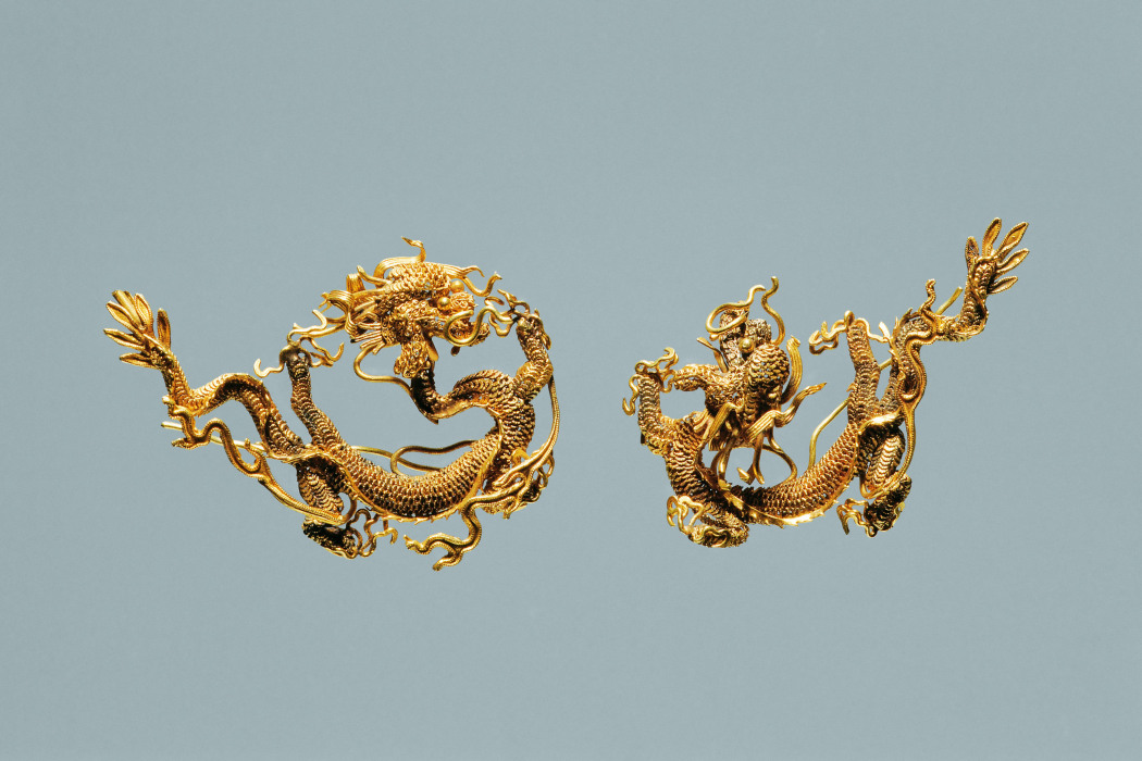 金龍(甘肅省博物館館藏文物) 金龍(甘肅省博物館館藏文物)