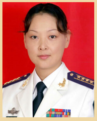 中國海軍首位女發言人邢廣梅亮相