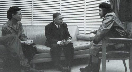 1960年，薩特夫婦訪問切·格瓦拉