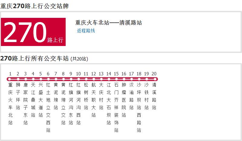 重慶公交270路