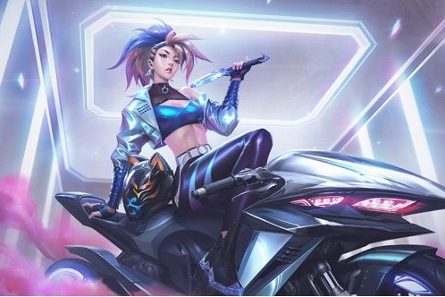 K/DA ALL OUT(遊戲《英雄聯盟》中的阿卡麗皮膚) K/DA ALL OUT(遊戲《英雄聯盟》中的阿卡麗皮膚)