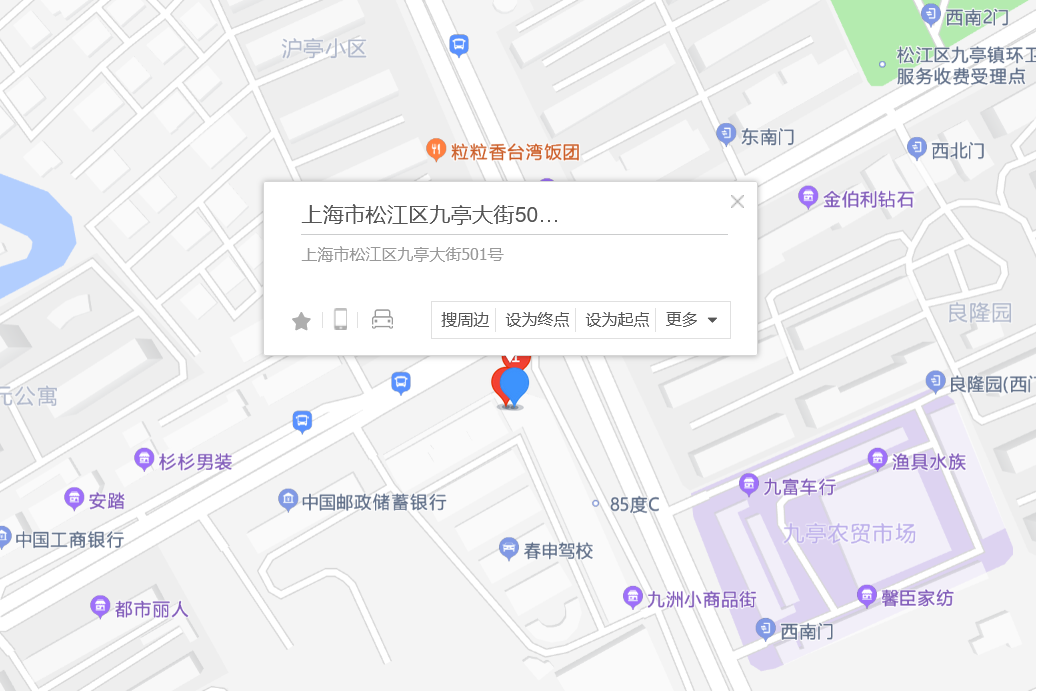 九亭大街501號 九亭大街501號