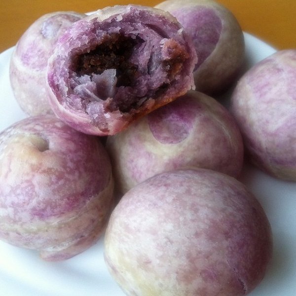 紫薯棗泥酥