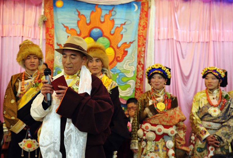 藏族婚宴十八說-祝福