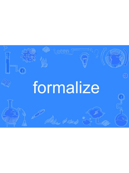 formalize formalize