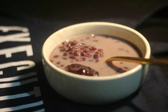 紅豆薏仁牛奶粥