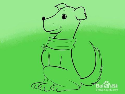 點線畫動物 點線畫動物