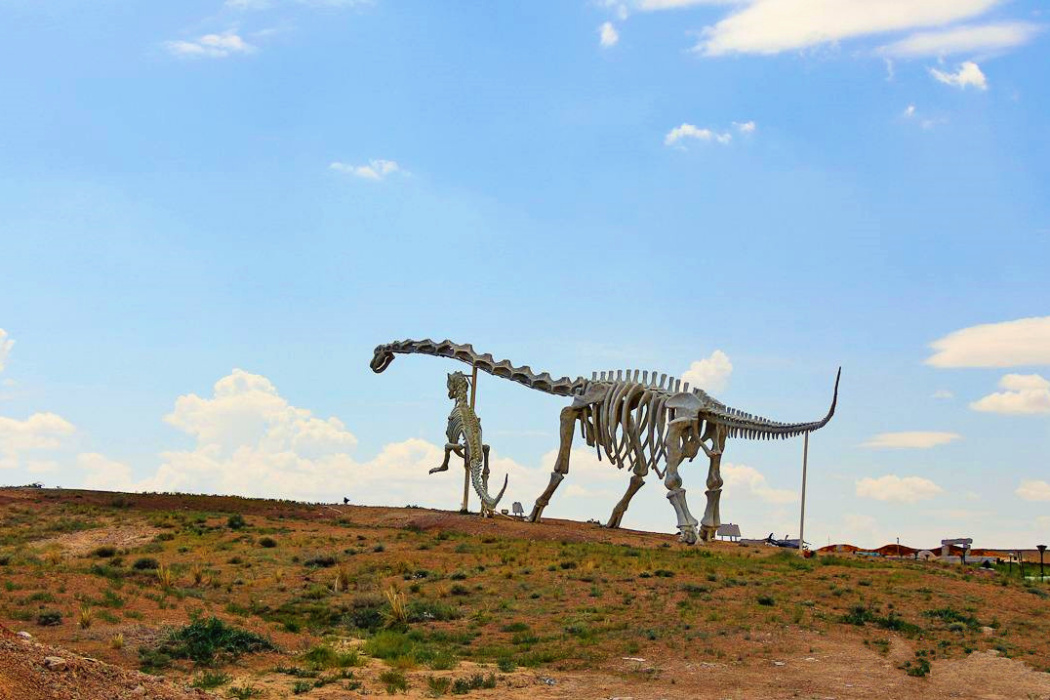 內蒙古二連盆地-查乾諾爾恐龍化石自然保護區