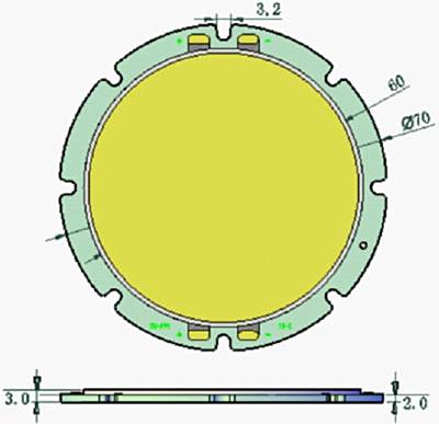 COB-CY-F7080-30W/G COB-CY-F7080-30W/G