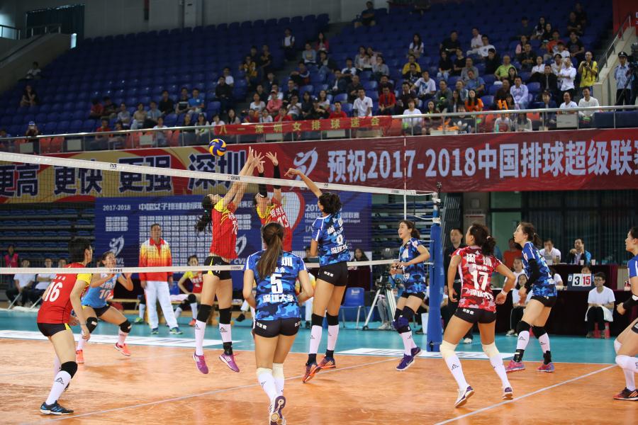 2017~2018賽季中國女排超級聯賽