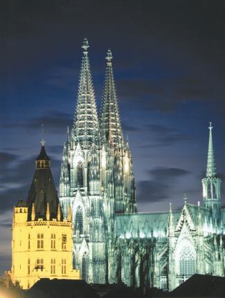 科隆大教堂是哥德式建築的經典之作
