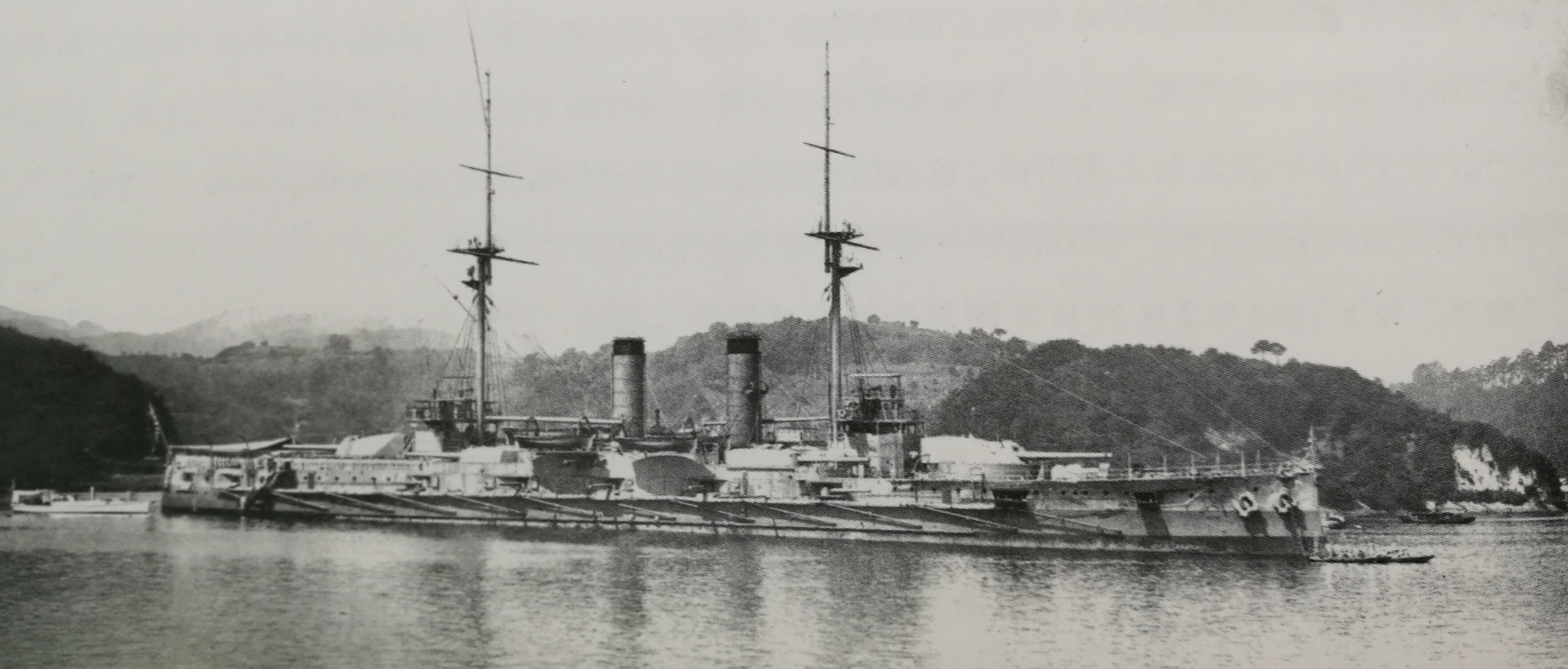 鹿島，攝於1906年8月的橫須賀港