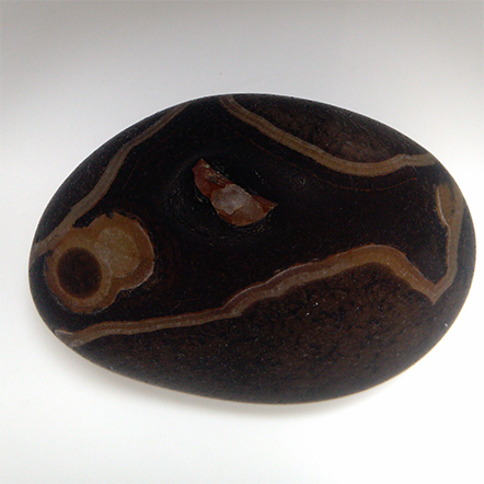 《黑錦魚》馬達加斯加瑪瑙原石
