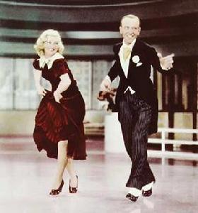 弗雷德與羅傑絲在1936年的《Swing Time》中