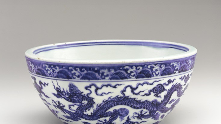 收藏的部分中國陶瓷器