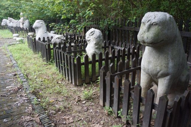 淹城石虎 淹城石虎