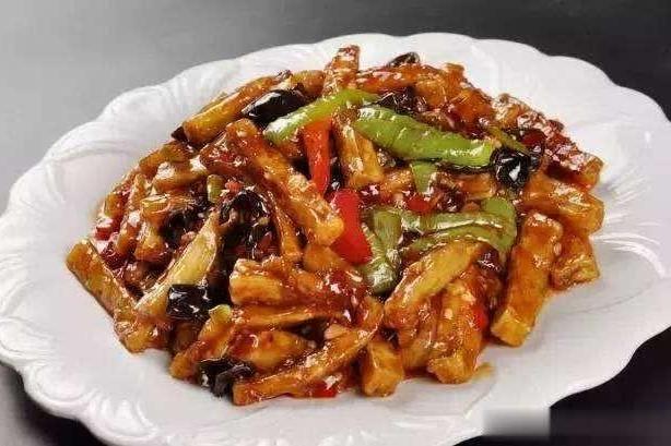 紅扒茄條 紅扒茄條