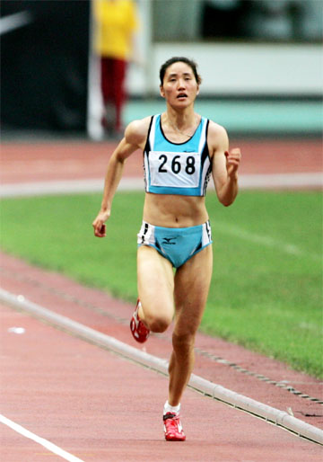 2005年全國田徑錦標賽女子200米第6名