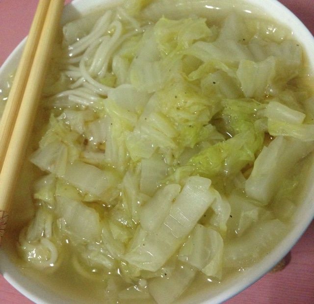 白菜湯麵 白菜湯麵