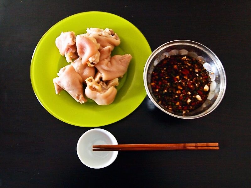 蘸水豬蹄 蘸水豬蹄