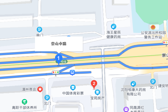 崇山中路 崇山中路