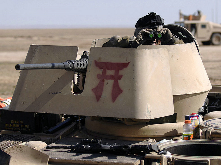 M113A2裝甲輸送車增加機槍護盾
