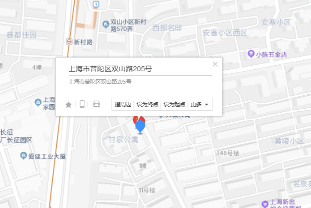 雙山路205號 雙山路205號
