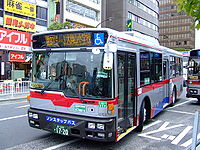 日本的無階級巴士，即特低地板巴士