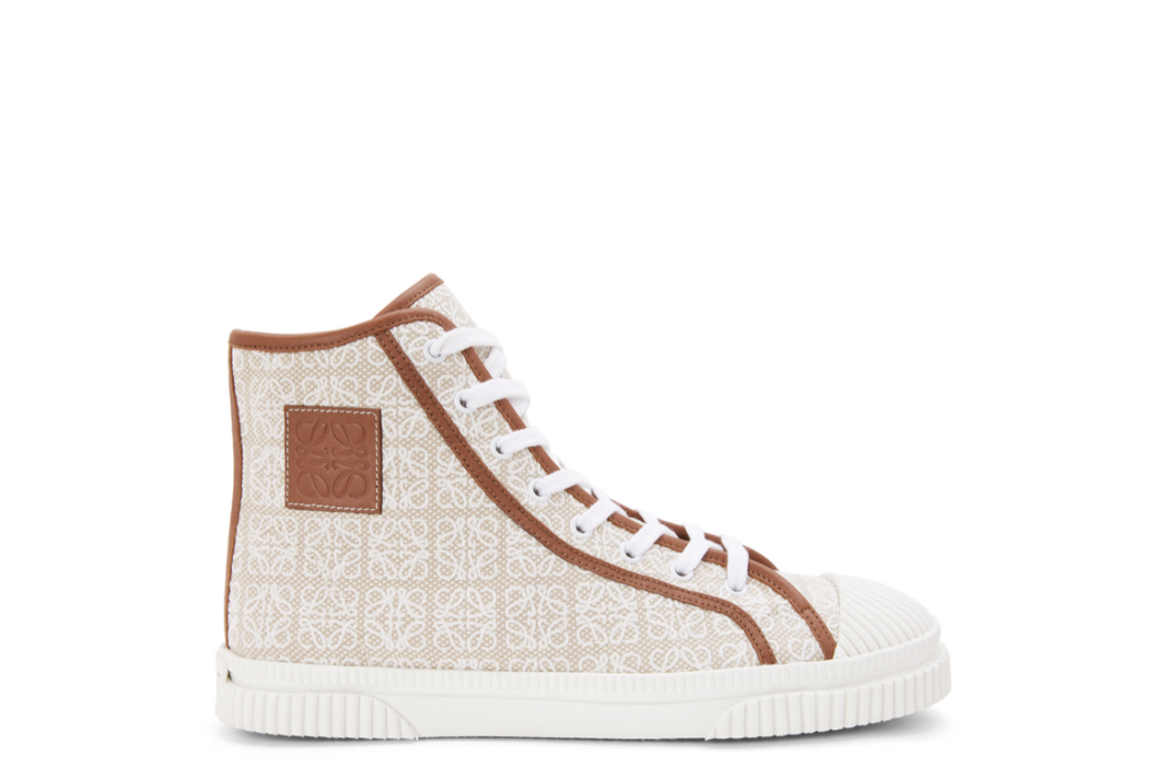 Anagram high top sneaker in canvas Anagram high top sneaker in canvas