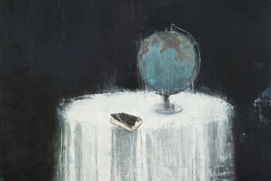 地球儀(張春華油畫作品) 地球儀(張春華油畫作品)