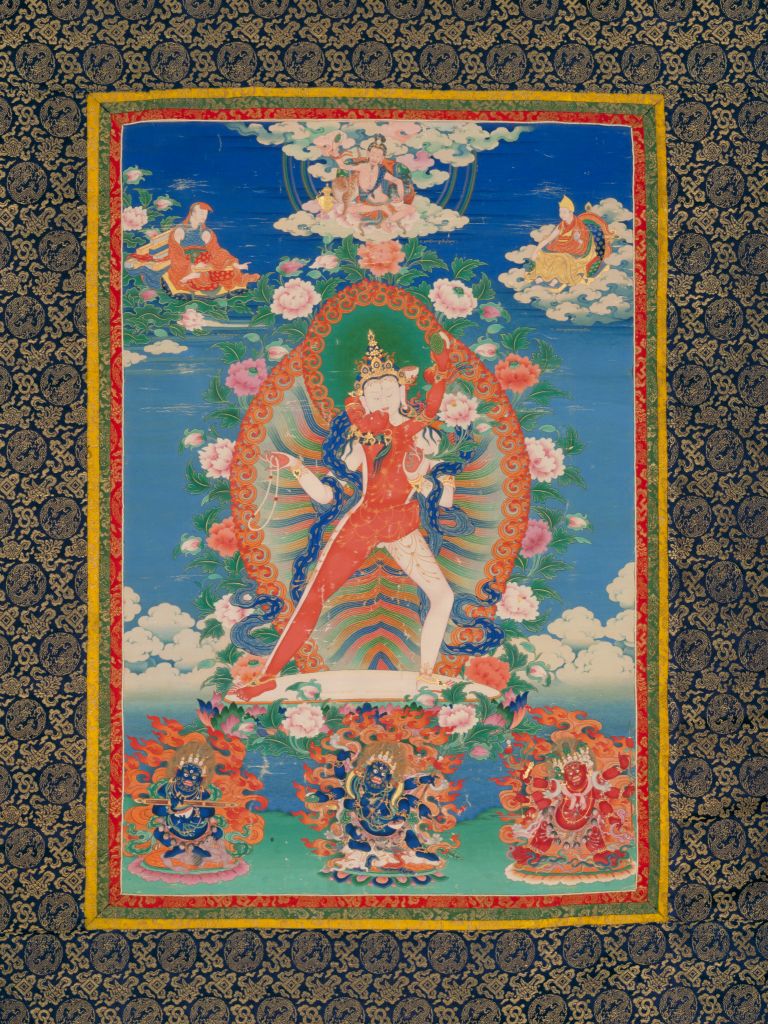 18世紀佛海觀世音菩薩唐卡