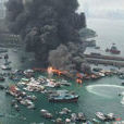 香港維多利亞港大火事件