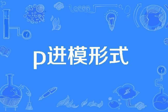p進模形式 p進模形式
