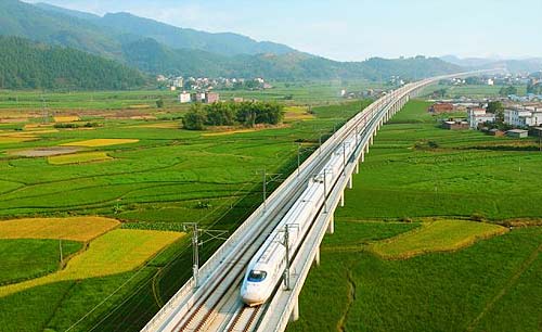 世界最長最快的武廣高鐵