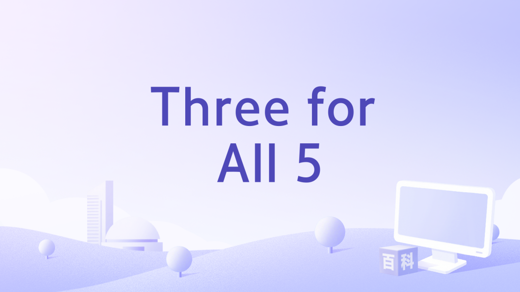 Three for All 5 Three for All 5
