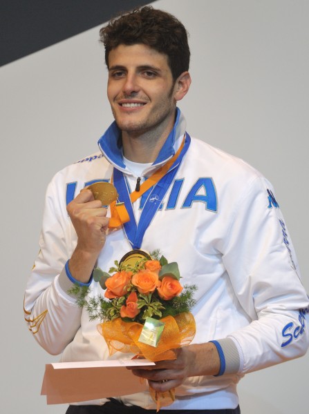 A·卡薩拉獲得2011年世錦賽男花個人賽金牌