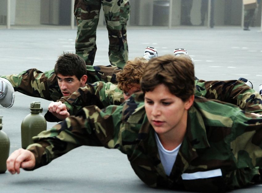 軍人身體素質訓練