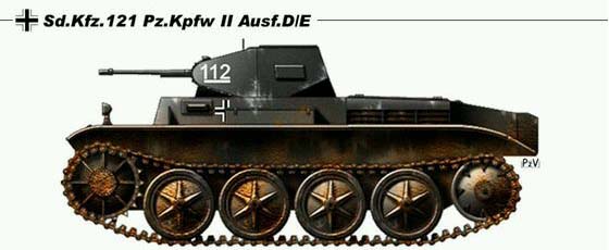 Ⅱ號坦克D/E型