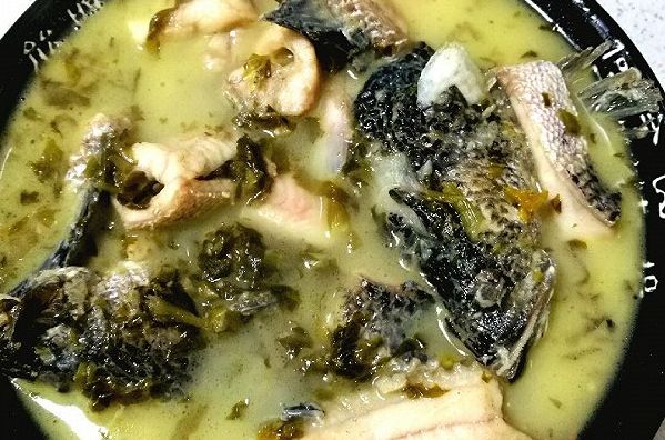 雪菜黑魚湯 雪菜黑魚湯