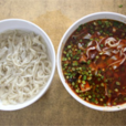 擺湯麵 擺湯麵