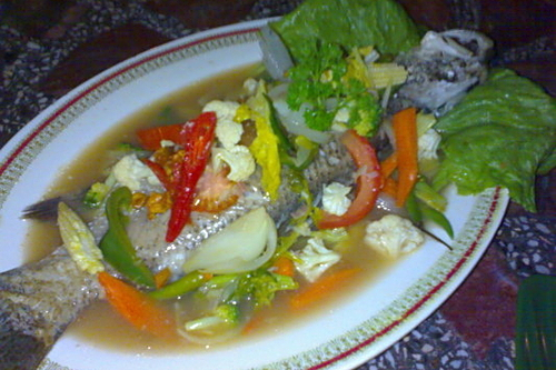 菠菜鱸魚 菠菜鱸魚