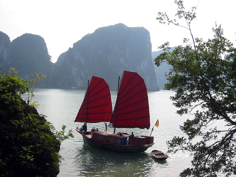 現代中國的帆船
