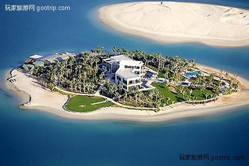 杜拜“世界島”的一島