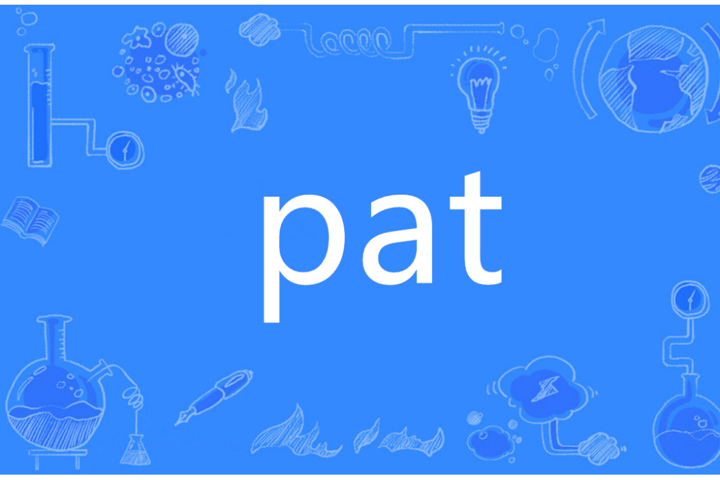 Pat(英語單詞) Pat(英語單詞)